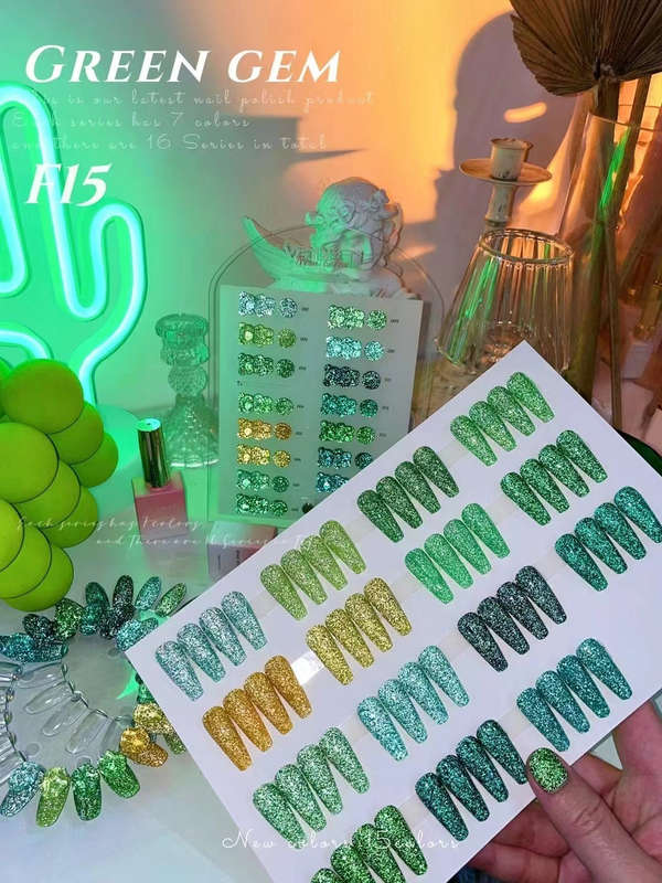 Vendeeni - UV Gel Polish - 15pcs Set - F15