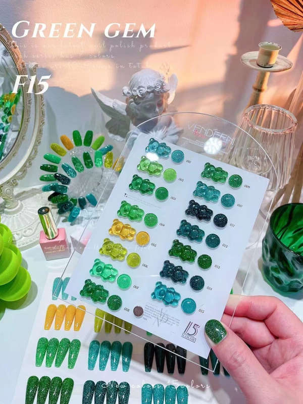 Vendeeni - UV Gel Polish - 15pcs Set - F15