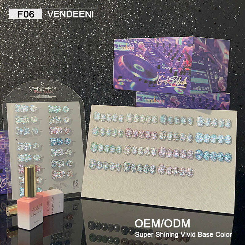 Vendeeni - UV Gel Polish - 15pcs Set - F06