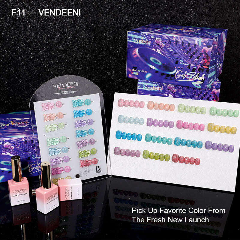 Vendeeni - UV Gel Polish - 15pcs Set - F11