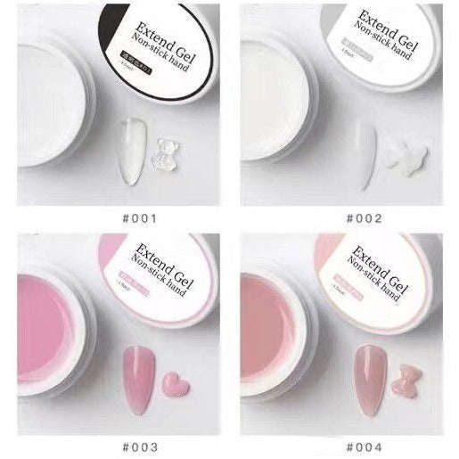 Builder UV Gel / Nail Extension - Solid Hard Gel - Nonstick - 15ml