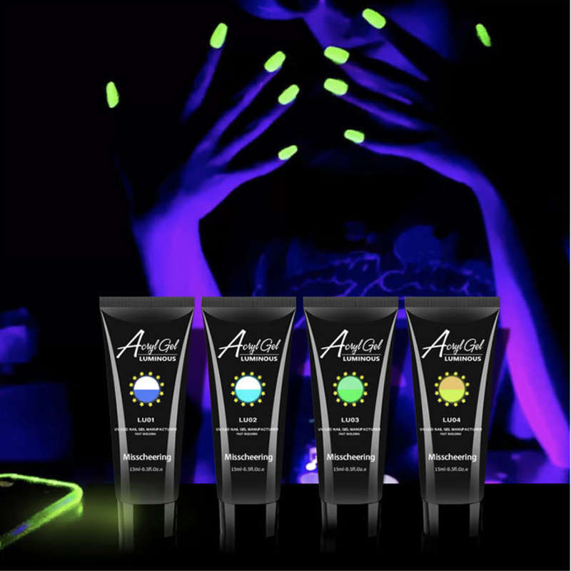 Poly Gel - Glow in the dark / Luminous - 15ml