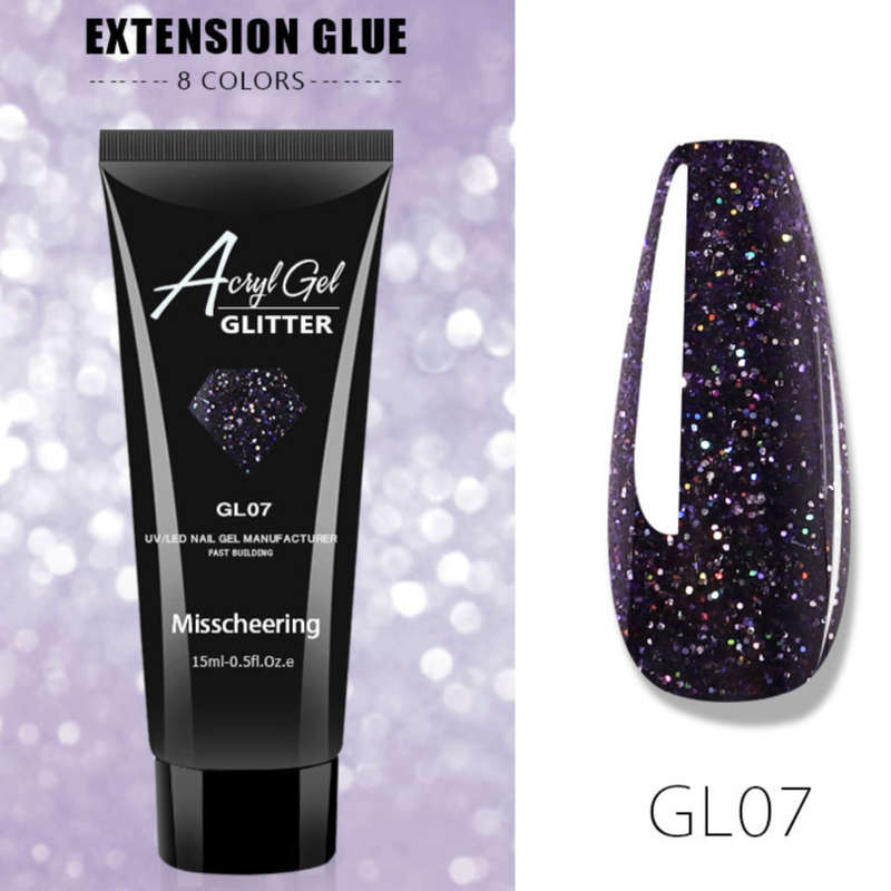 Poly Gel - Glitter - 15ml - GL07