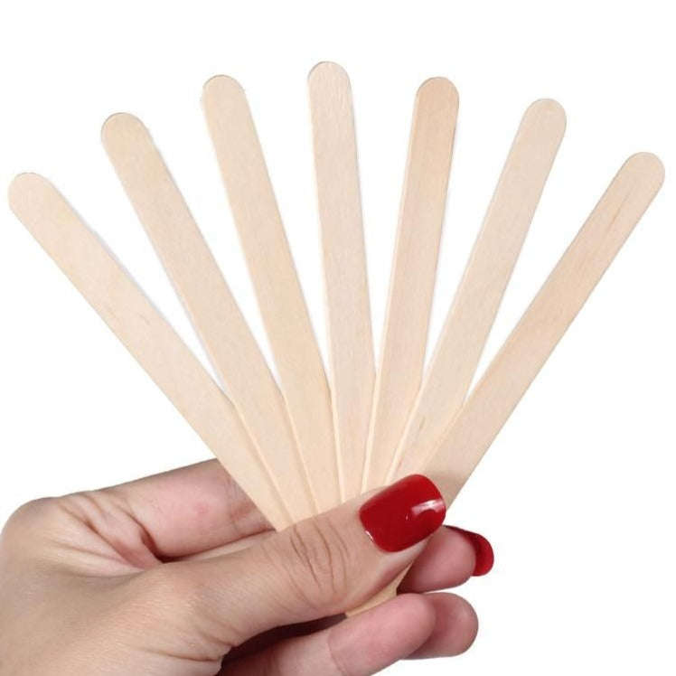 Disposable Wooden Spatula (For Waxing) - Small Applicator - 50psc