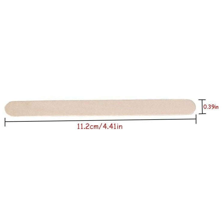 Disposable Wooden Spatula (For Waxing) - Small Applicator - 50psc