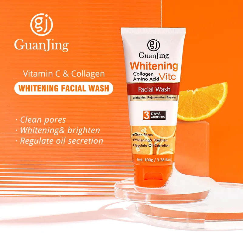 Guan Jing - Whitening VitC  Facial Wash - 100g