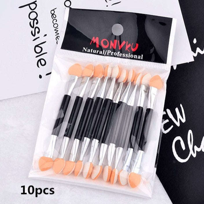Chrome Powder/ Eye shadow Brush 10pcs