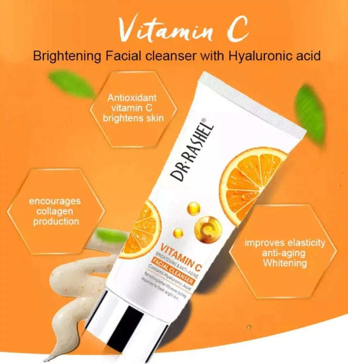 Dr. Rashel Vitamin C Brightening & Anti-Aging Skin Care Series - 5pcs Box Set