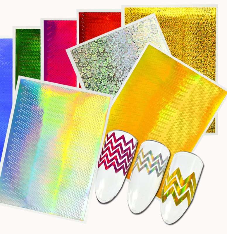 Sticker - Lines - Gold Stars Straight Lines