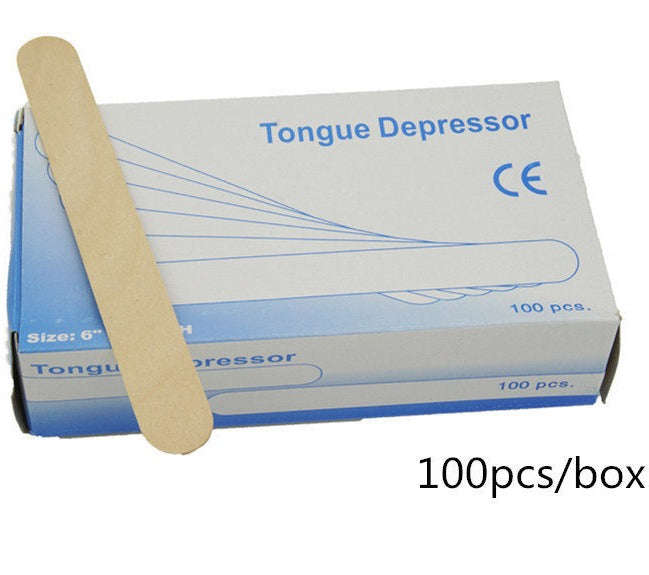 Disposable Wooden Spatula (For Waxing)- 100psc