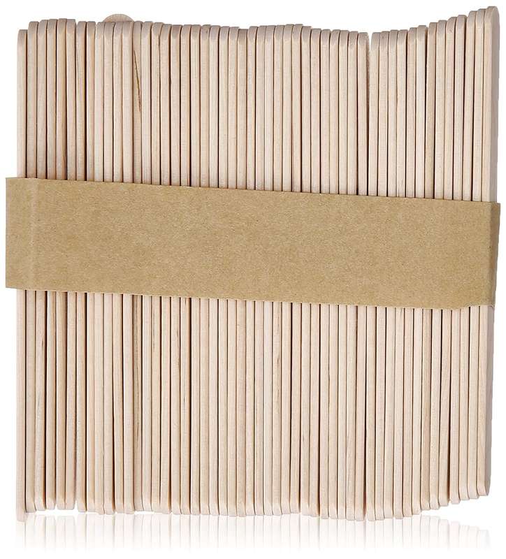 Disposable Wooden Spatula (For Waxing) - Small Applicator - 50psc