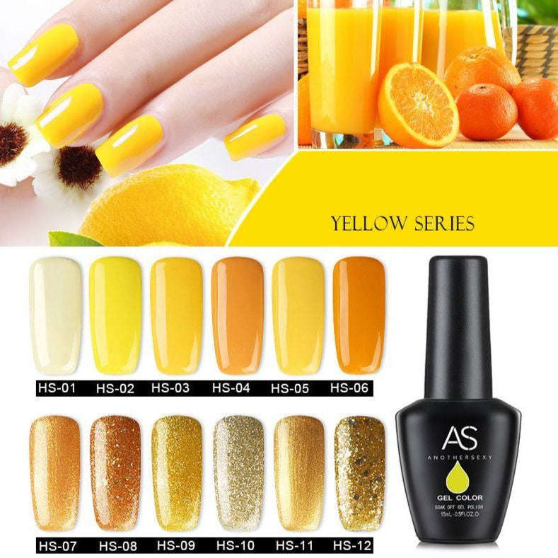 AS - UV Gel Polish - Yellow / Gold Series - Yellow 06