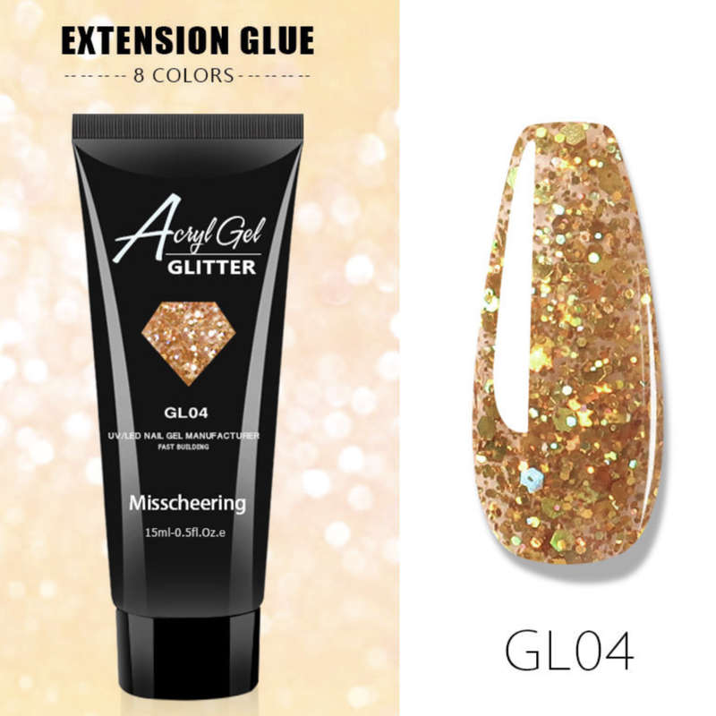 Poly Gel - Glitter - 15ml