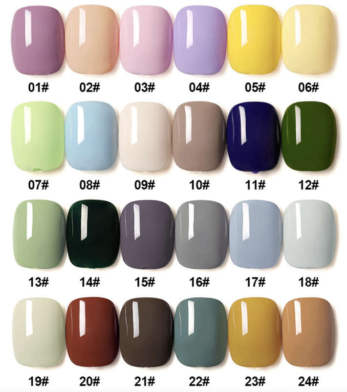 AS- UV Gel Polish - 60pcs Box Set - Free Colour Chart