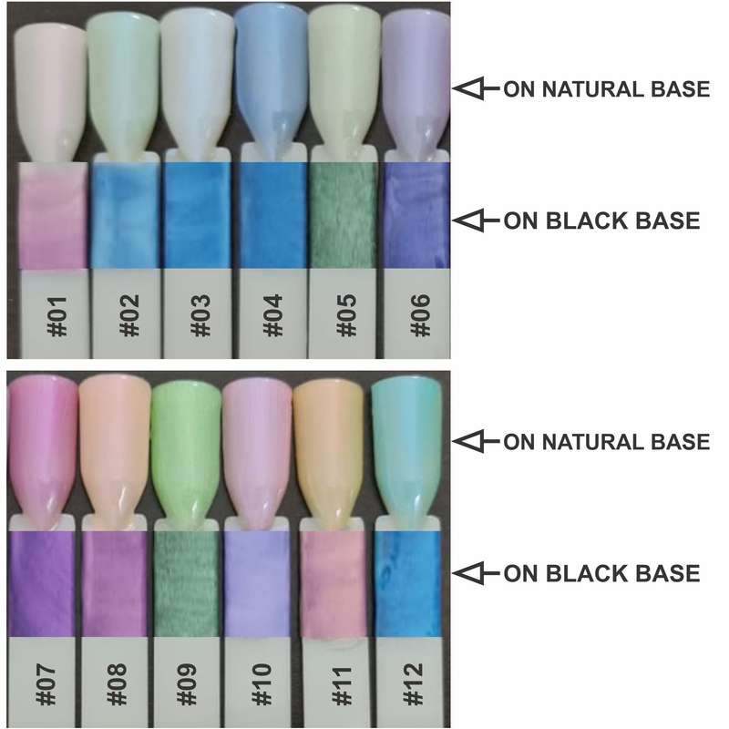 AS - UV Gel Polish - Shell Series - All 12