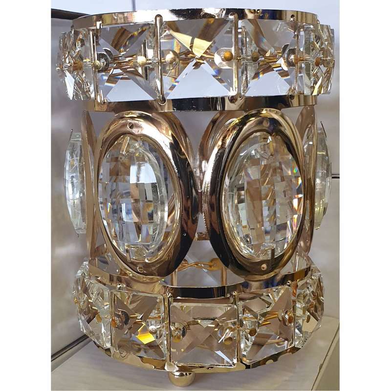 Brush Holder - Crystal - L02 - Gold