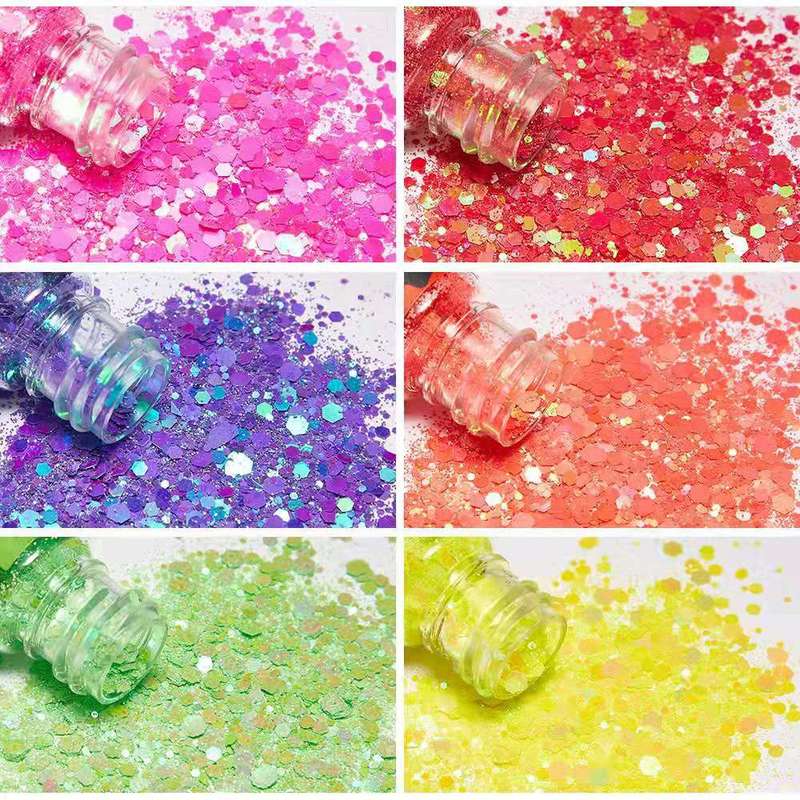 Glitter - Matt & Pearl Chunky - 24pcs