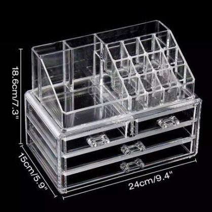 Organizer - Cosmetic Storage - 4 Drawer