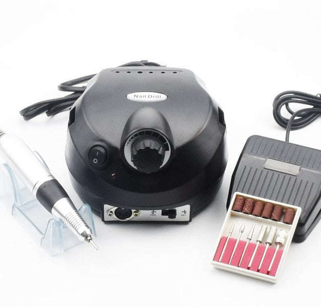 30000rpm Electric Nail File/Drill - Black