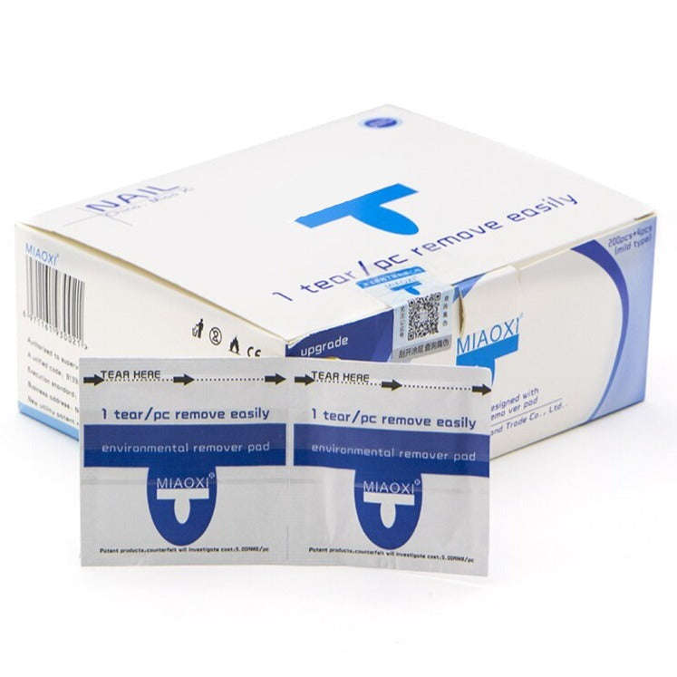 Acetone Pads - Gel Polish Remover Wraps