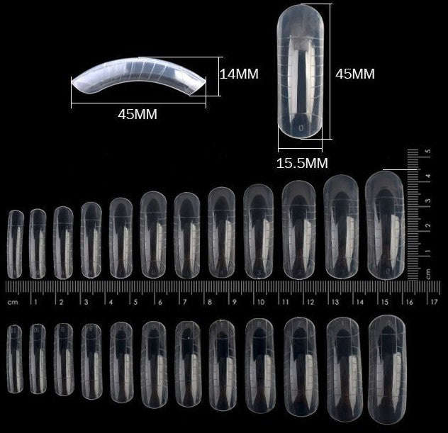 Vinci Re-Usable Dual Form 240pcs for Poly Gel