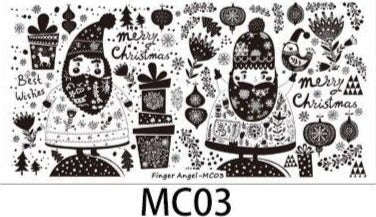 Stamping Plate - Finger Angel MC