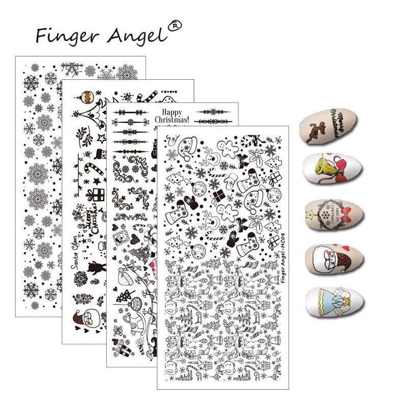Stamping Plate - Finger Angel MC