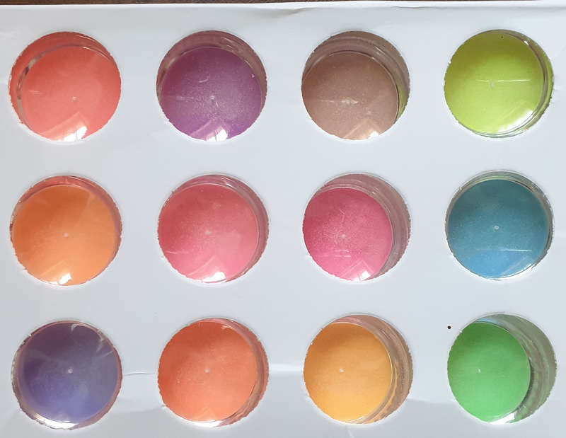 Glow in the dark Powder - 12pcs 