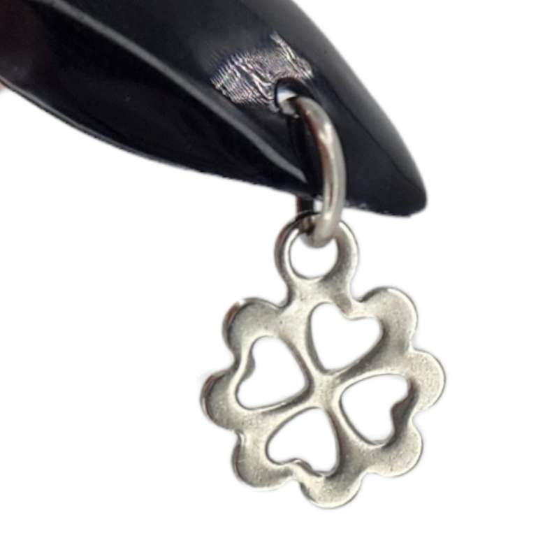 Metal Nail Jewelry - 4 Leaf Clover - 1pcs