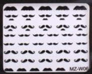 Sticker - (MZ-W06) - Moustache