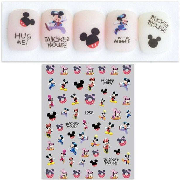 Nail Sticker - Mickey Mouse - (JO-1258)