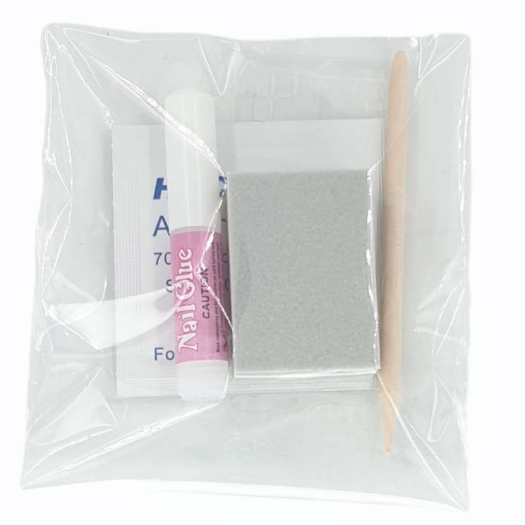 Press-On Nail Kit 1 - Full Kit - Makes 20 Sets