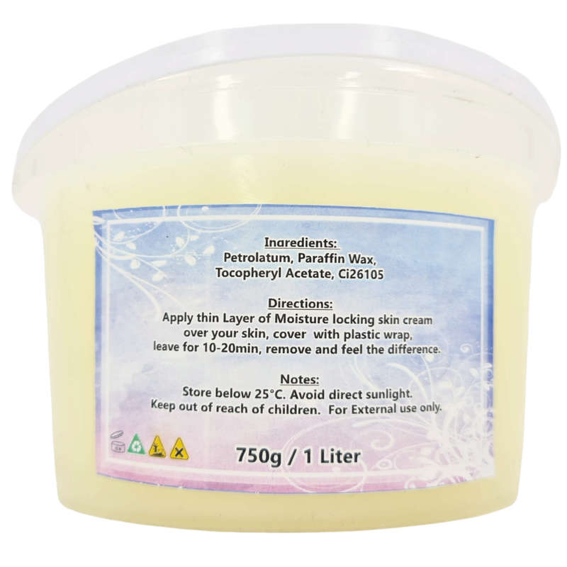Moisture Locking Cream - Vanilla - 750g/1Liter