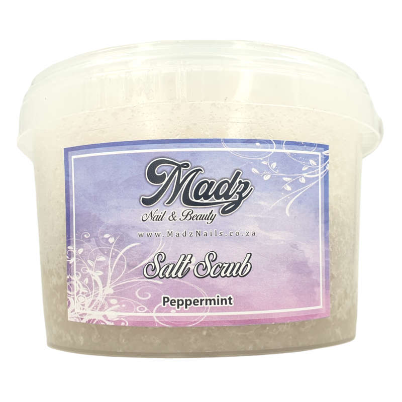 Salt Scrub - Peppermint - 1.3Kg/1 Liter