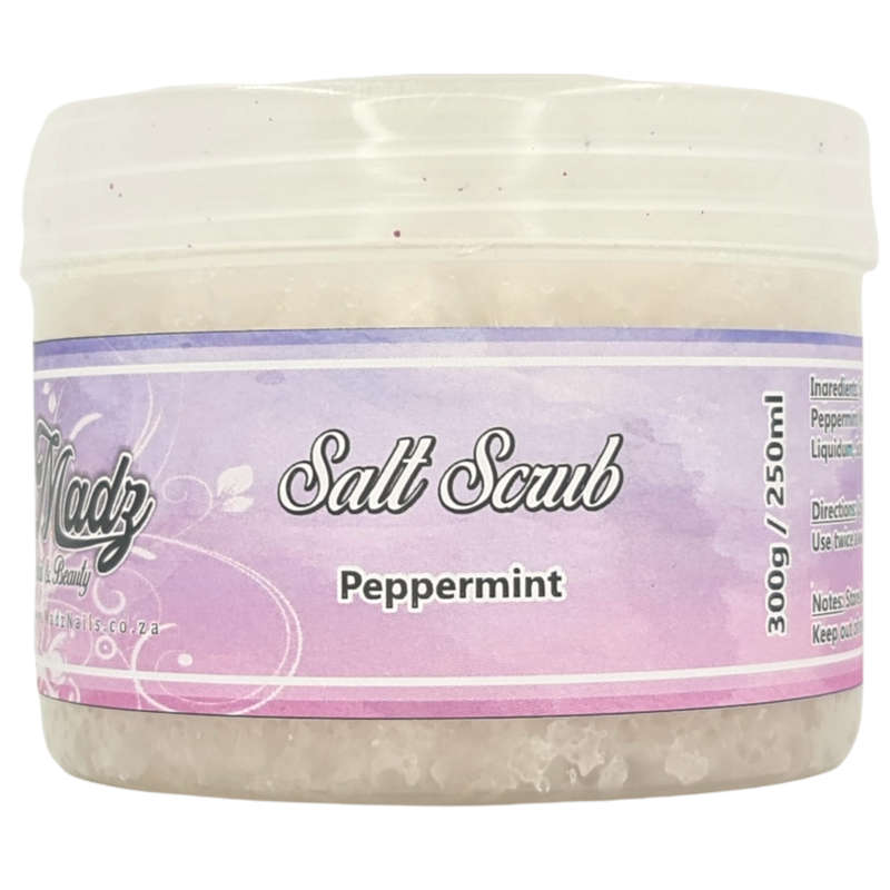 Salt Scrub - Peppermint - 250g/250ml