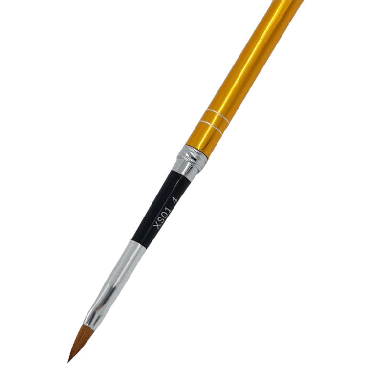 Acrylic Brush - Single - Colour Coded
