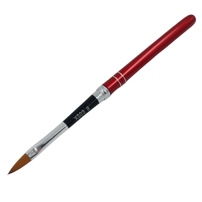 Acrylic Brush - Single - Colour Coded