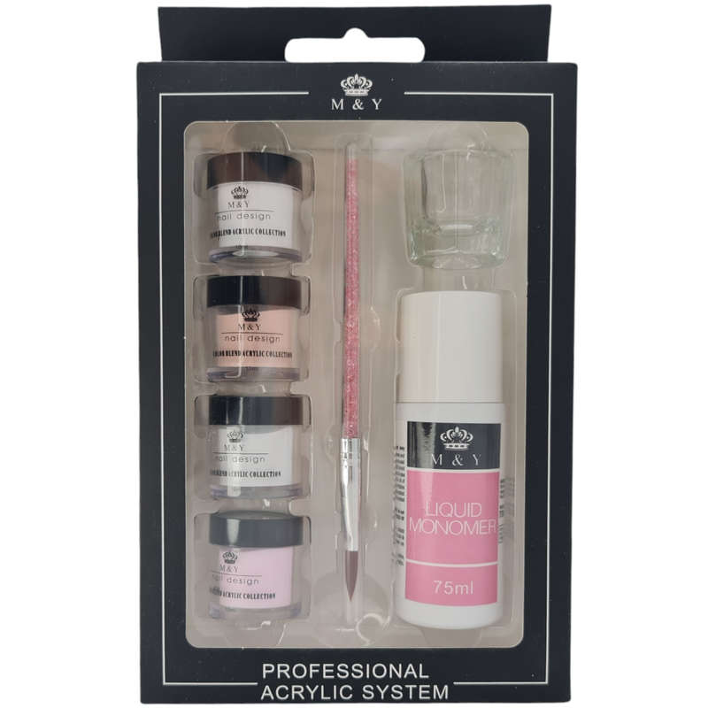 Acrylic Nail Kit - 7pcs