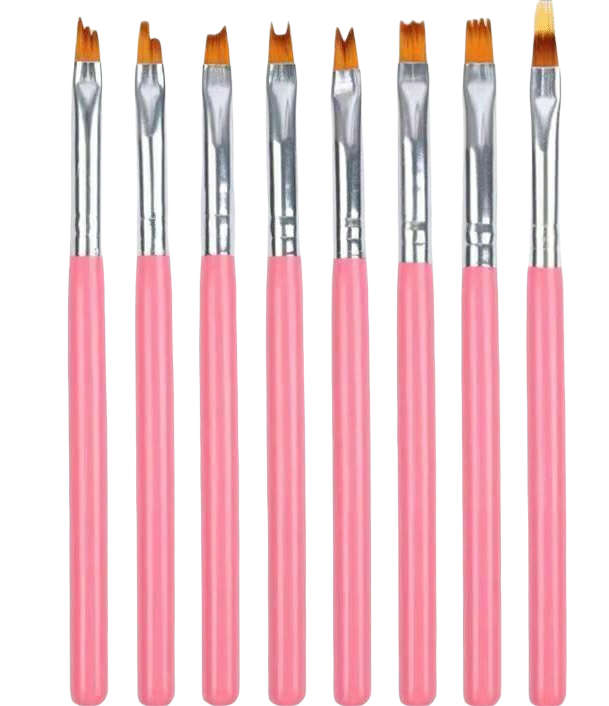Ombre Drawing Brush - 8pcs