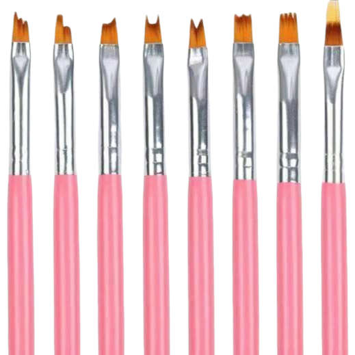Ombre Drawing Brush - 8pcs