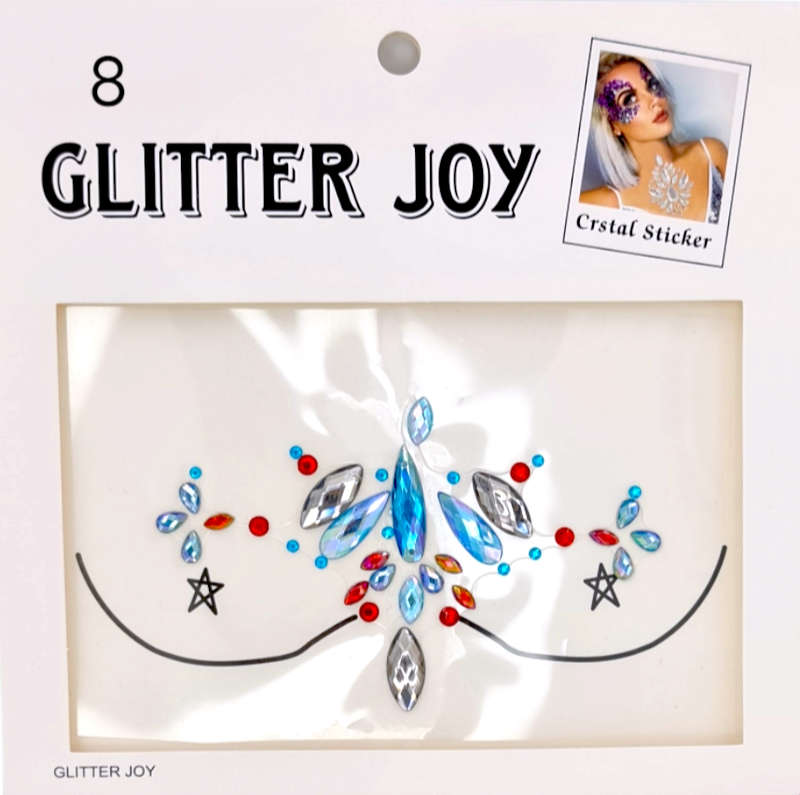 Body Gem Art Sticker - Chest/Body