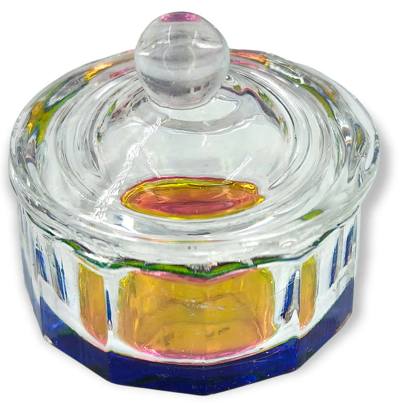Acrylic Glass Cup with Lid / Dappen Dish