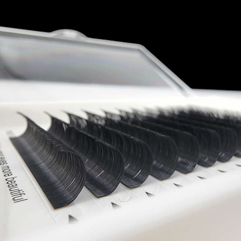 Premium False Eyelashes - Individual - 0.10 D -12mm