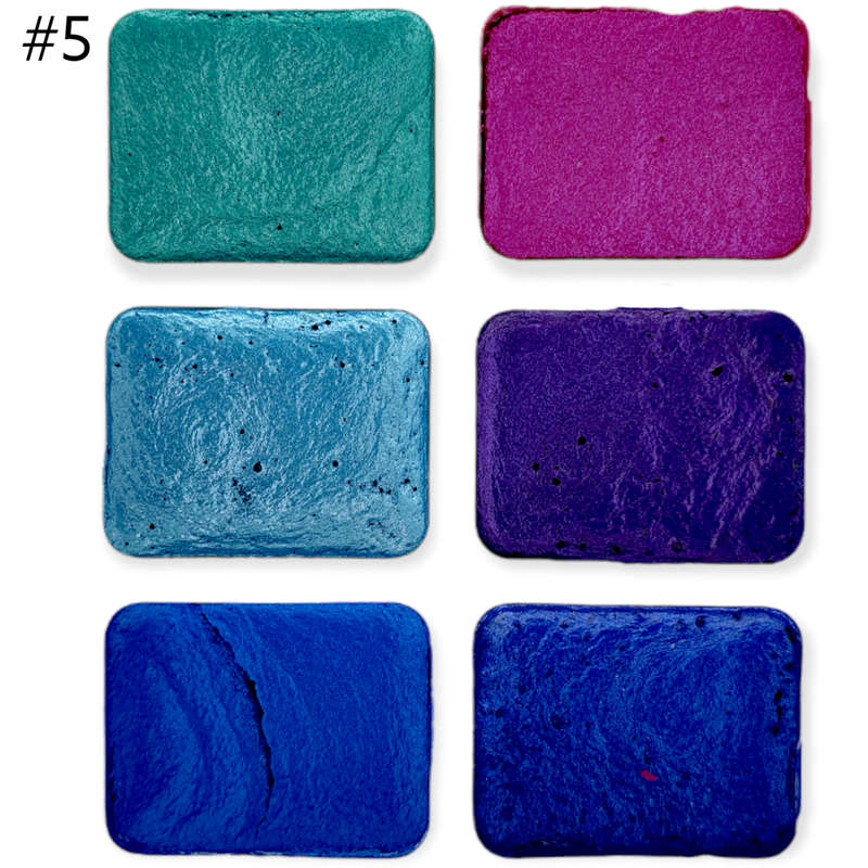 Shimmer Solid Water Colour Pigment