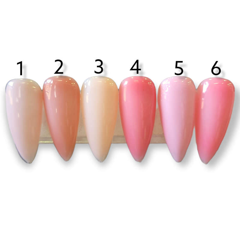 AS - UV Gel Polish - B01 Clear Translucent (Nude) Series