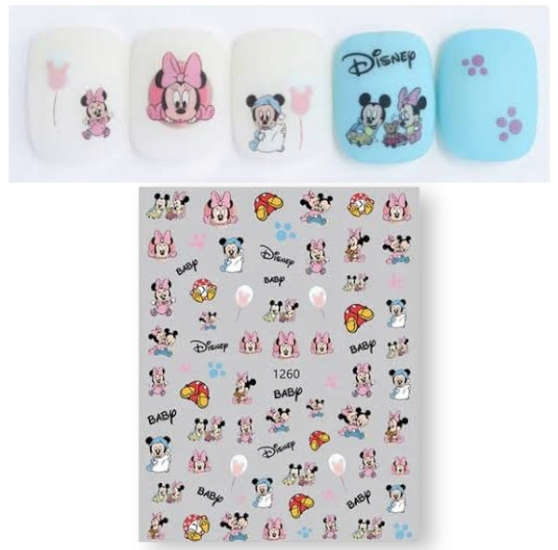 Nail Sticker - Mickey Mouse - (JO-1260)