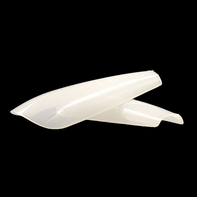 Coffin - Long Full Cover / Press On Nail Tips - 500pcs - Box - Natural