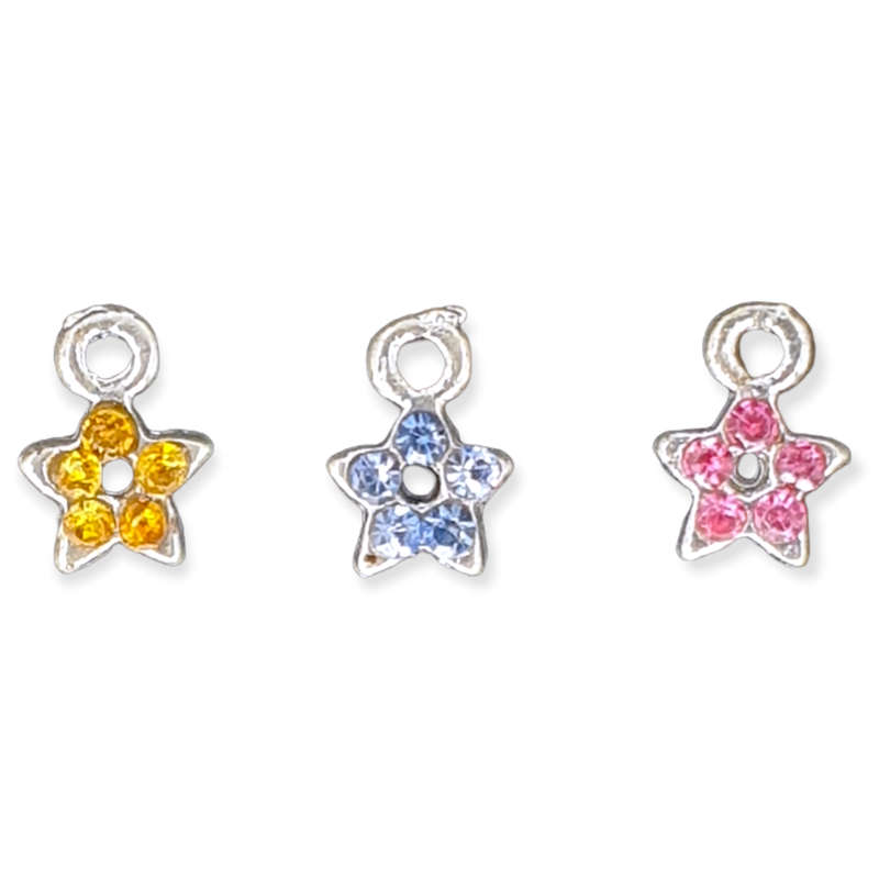 Metal Nail Jewlery - Flower/Star