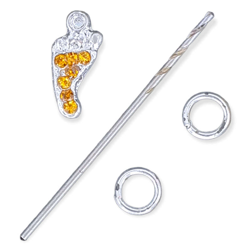 Metal Nail Jewlery - Foot