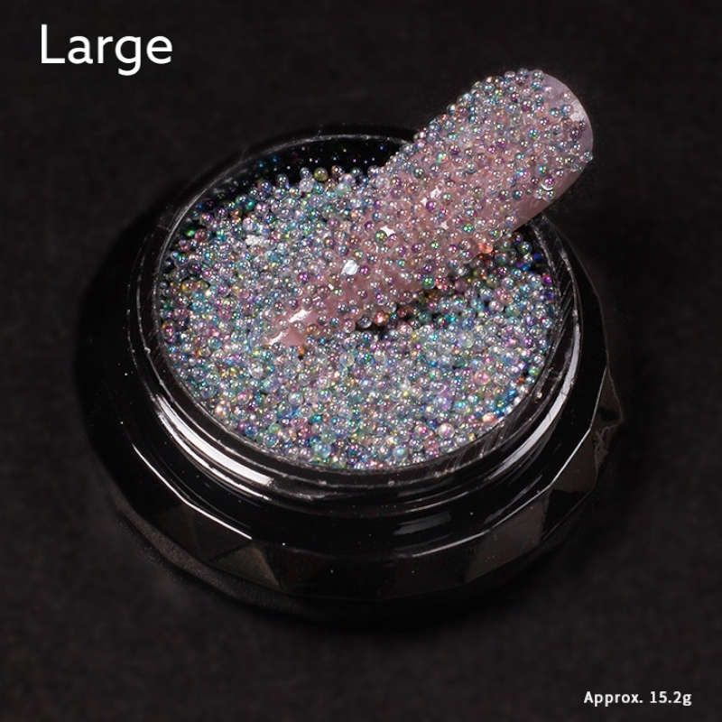 Laser/Reflective Caviar Beads